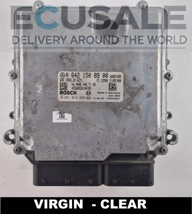 A6421508900 0281016656 Centralina do motor Mercedes 3.0 CDI OM642 VIRGIN Bosch ECU