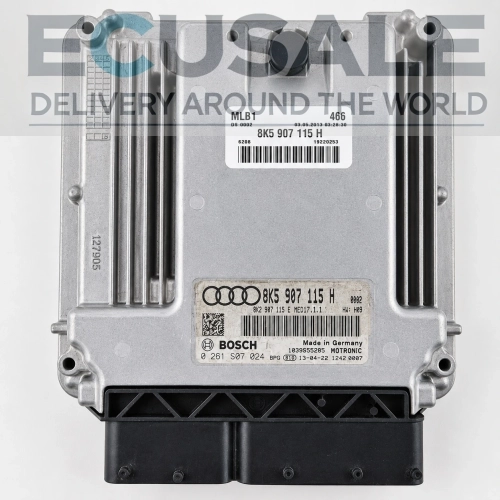 8K5907115H 0261S07024 Centralina motore Audi A4 B8 2.0 TFSI Bosch ECU