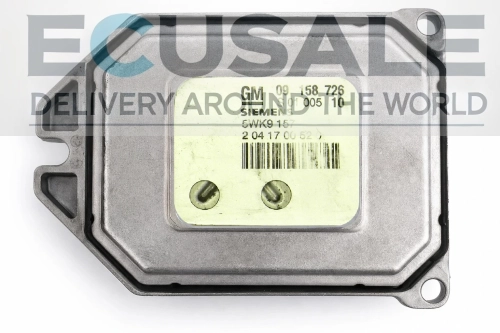 09158726 5WK9157 VIRGIN Centralina do motor Opel Astra G Zafira A 1.8 16V Z18XE CAR PASS