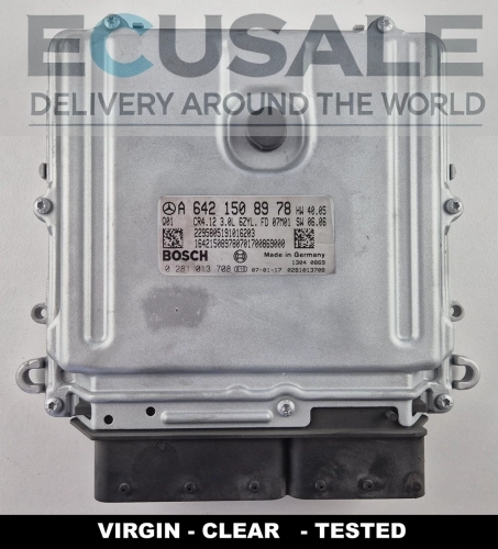 A6421508978 0281013708 Centralina do motor VIRGIN Mercedes CLS C219 W211 320 CDI OM642 Bosch ECU