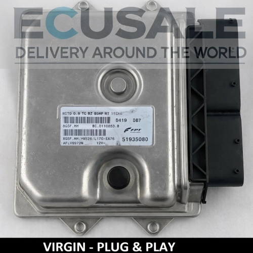 51935080 8GSFHH Centralina do motor VIRGIN Plug &amp;amp;amp; Play Alfa Romeo MiTo 0.9 TwinAir 85KM