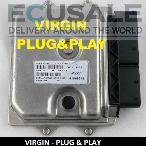 51868976 BC0102067B 8GMF.A7 Motorsteuergerät Fiat Grande Punto 1.4 T-Jet 135KM VIRGIN Plug Play