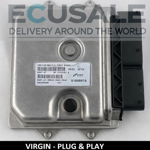 sterownik silnika Fiat Grande Punto  51868976 8GMF.A7 VIRGIN Plug Play