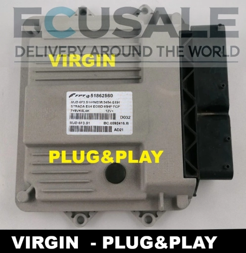 Centralina motore Fiat Strada 1.3 Multijet ECU 51862560 Magneti Marelli MJD6F3.S1 EGR OFF DPF OFF