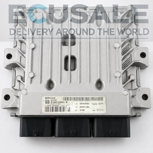 S180129301B 9679009380 Centralina motore SID208 VIRGIN Plug Play Peugeot Boxer Citroen Jumper Fiat Ducato 2.2 HDi