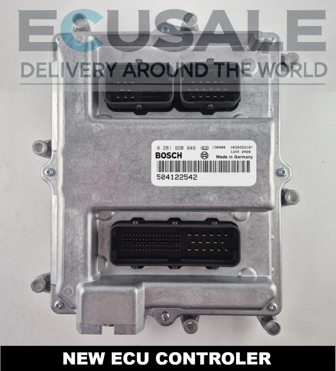 Neues MOTORSTEUERGERÄT Iveco Bosch 0281020048