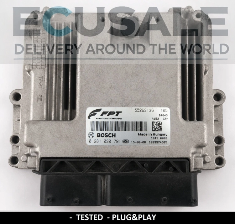 55263136 0281030791 Centralina motore Bosch EDC17C49 Alfa Romeo Giulietta 1.6 JTDM VIRGIN Plug &amp;amp;amp; Play