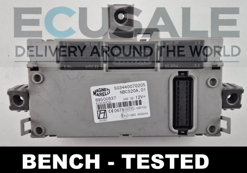 69500837 503440070205 Módulo BCM Body Computer Iveco Daily Magneti Marelli NBCS20A.01 Bench Tested