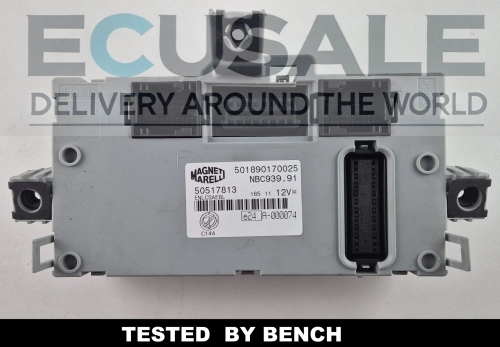 50517813 501890170025 BCM Body Computer Alfa Romeo 159 Magneti Marelli NBC939.91 auf dem Prüfstand getestet