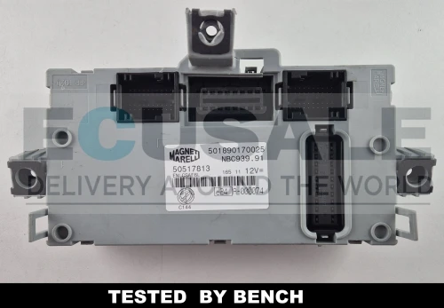 50517813 501890170025 BCM Body Computer Alfa Romeo 159 Magneti Marelli NBC939.91 testado em bancada