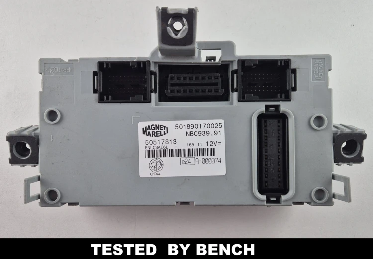 50517813 501890170025 BCM Body Computer Alfa Romeo 159 Magneti Marelli NBC939.91 testato al banco