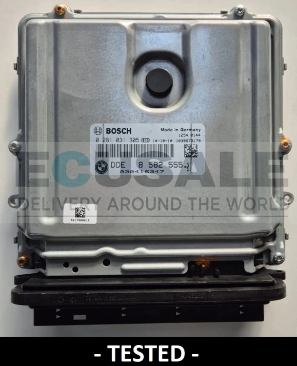 Centralina do motor BMW F10 F11 8582555 0281031305 525D N47