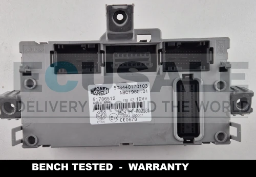 503440170103 51786512 módulo BCM Body Computer Fiat Bravo II NBC198C.01 Magneti Marelli