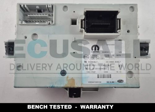 BCM Body Computer 50531654 Alfa Romeo Giulietta BCM940I.11 Mopar Magneti Marelli módulo