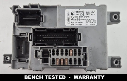01372879080 28385830 modulo BCM BSI Fiat Fiorino Qubo Citroen Nemo Peugeot Bipper Delphi