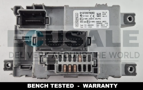01372879080 28385830 módulo de controle BCM BSI Fiat Fiorino Qubo Citroen Nemo Peugeot Bipper Delphi