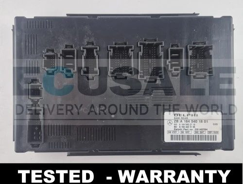 A1645401801 28140764 módulo SAM traseiro Mercedes ML W164 GL X164 Delphi