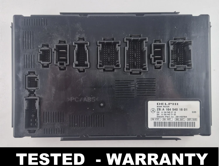 A1645401801 28140764 modulo SAM posteriore Mercedes ML W164 GL X164 Delphi
