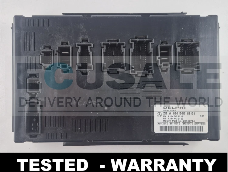 A1645401801 28140764 módulo SAM traseiro Mercedes ML W164 GL X164 Delphi