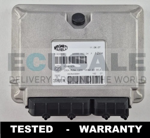 51800536 62000.053.04 CFC228F.04 centralina de transmissão TCU Fiat Idea Lancia Musa Magneti Marelli