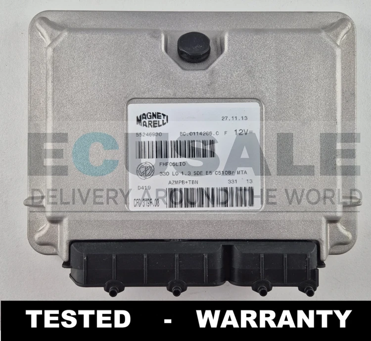 55246930 CFC319F.03 centralina de transmissão TCU MTA Fiat 500L 1.3 Multijet Magneti Marelli