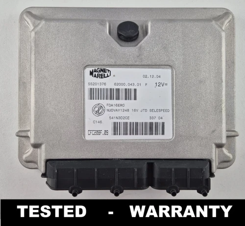 55201376 CFC208F.09 centralina cambio TCU Lancia Ypsilon 1.3 JTD Selespeed Magneti Marelli