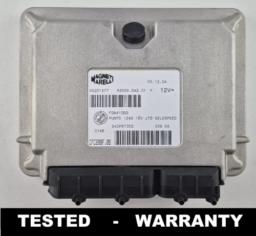 55201377 CFC208F.08 centralina cambio TCU Fiat Punto 1.3 JTD Selespeed Magneti Marelli