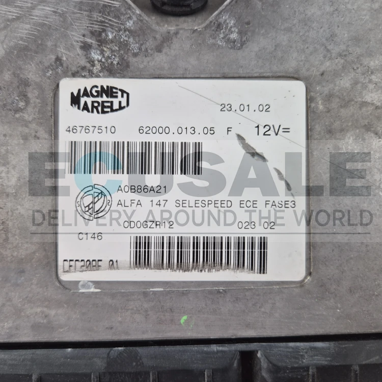centralina de transmissão TCU 46767510  Alfa Romeo 147 Selespeed CFC208F.01