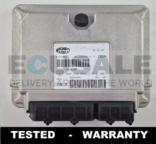 51815932 CFC208F.20 centralina de transmissão TCU Lancia Musa 1.3 JTD Selespeed Magneti Marelli