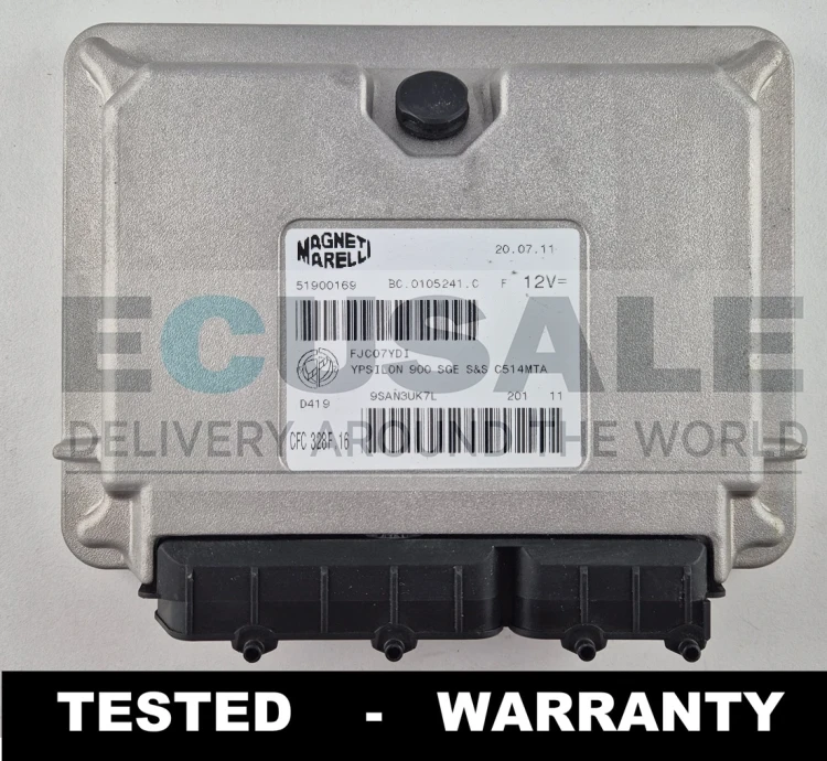 51900169 CFC328F.16 módulo da caixa de velocidades Lancia Ypsilon – TCU Magneti Marelli