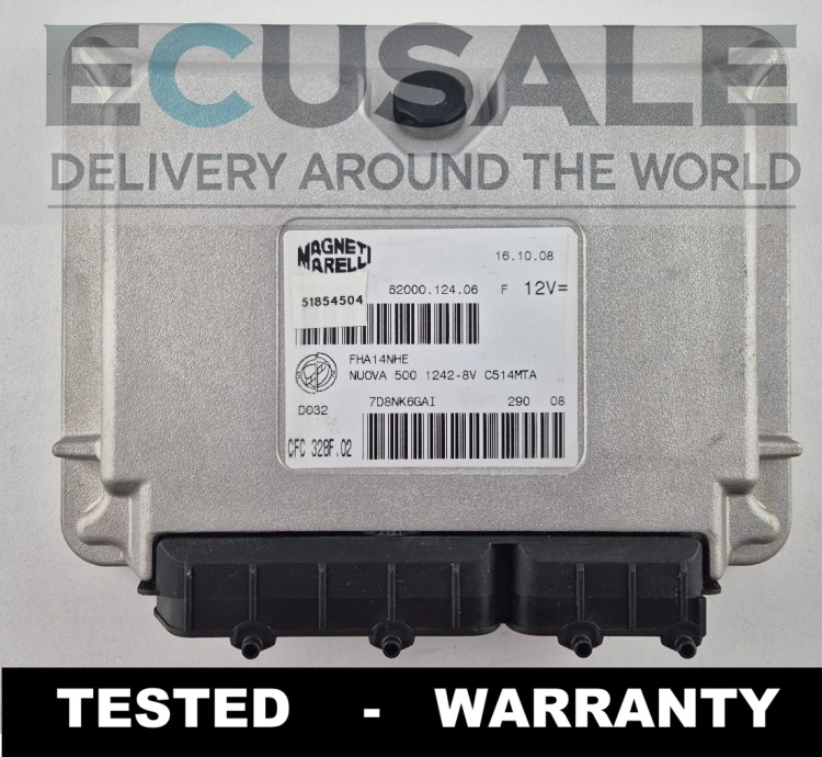 51854504 CFC328F.02 TCU getriebesteuergerät Fiat 500 1.2 8V Dualogic Magneti Marelli