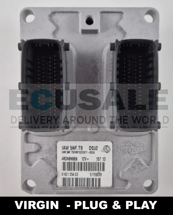 51759028 IAW 5NF.T9 Centralina do motor Fiat Stilo Doblo 1.6 16V Virgin Plug and Play