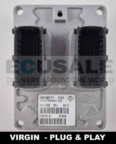 55180283 IAW 5NF.T1 61600.527.08 Centralina do motor Fiat Stilo 1.6 16V Virgin Plug and Play