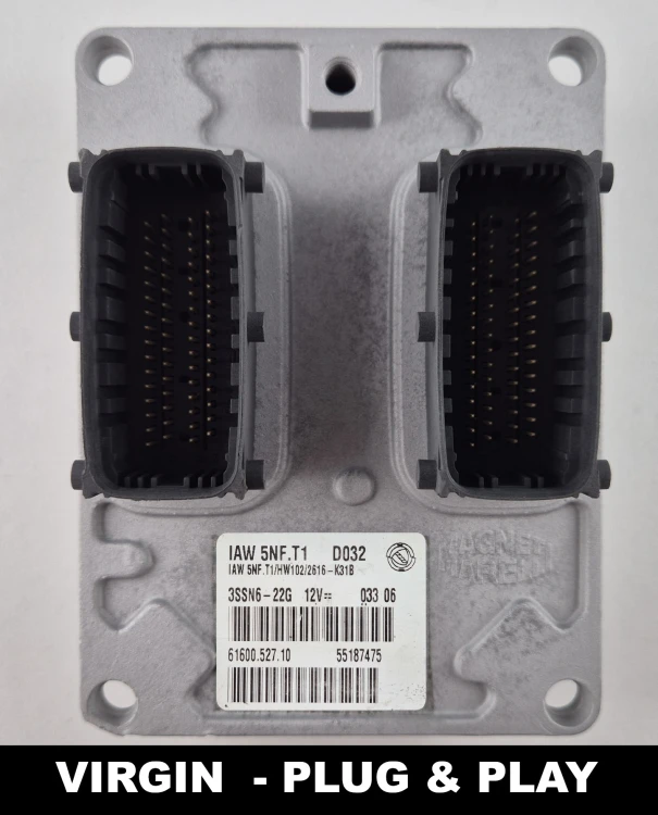 55187475 IAW 5NF.T1 61600.527.10 Centralina motore Fiat Stilo 1.6 16V Virgin Plug and Play