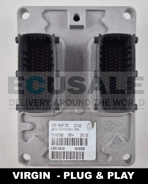 55182888 IAW 5NF.T2 61600.456.04 Centralina do motor Fiat Stilo 1.6 16V Virgin Plug and Play