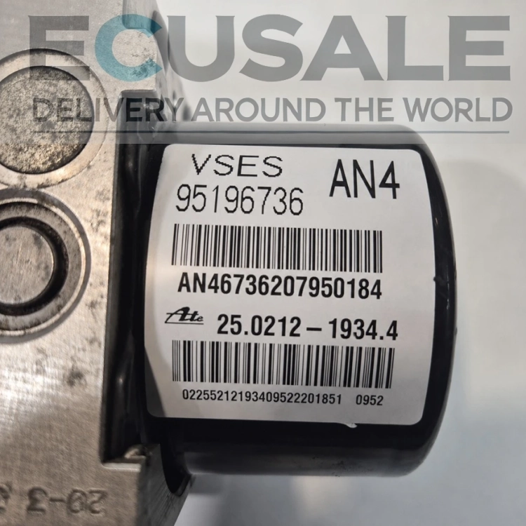 ABS-Modul 95196736 AN4 ATE 25.0212-1934.4 für Captiva Antara geprüft