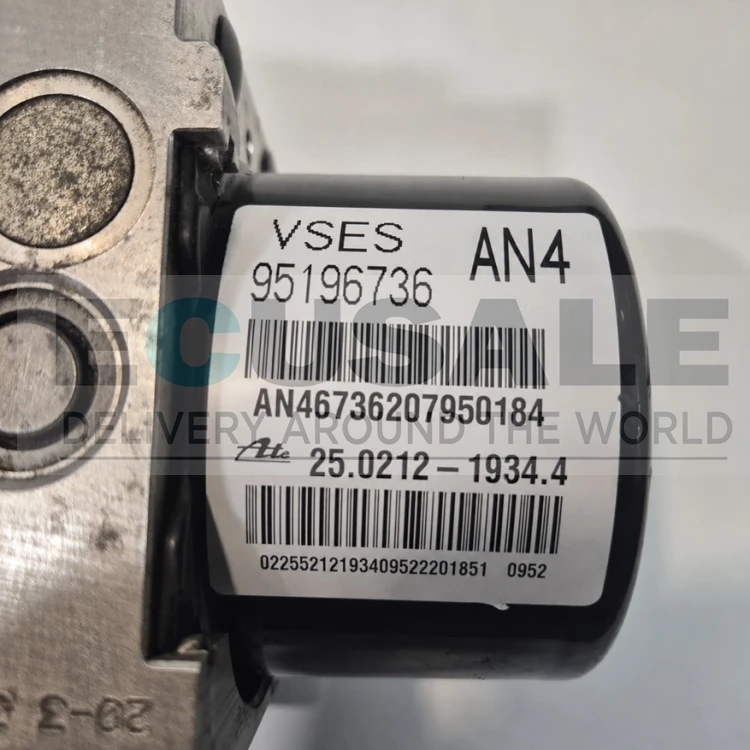 Módulo ABS 95196736 AN4 ATE 25.0212-1934.4 para Captiva Antara testado