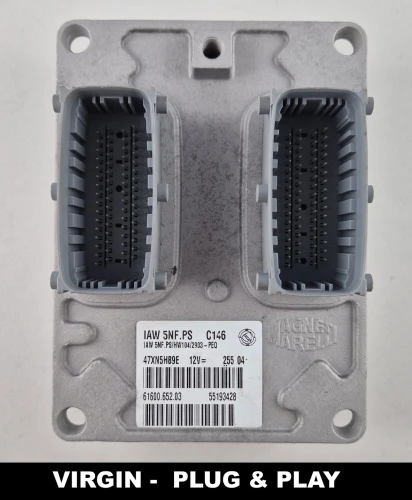 55193428 IAW 5NF.PS 61600.652.03 Centralina motore ECU Fiat Punto 1.2 8V Virgin Plug and Play