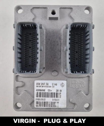 Centralina motore 51758226 61600.619.02 IAW 5NF.S8 Fiat Panda 1.2 8V Virgin Plug &amp;amp;amp; Play