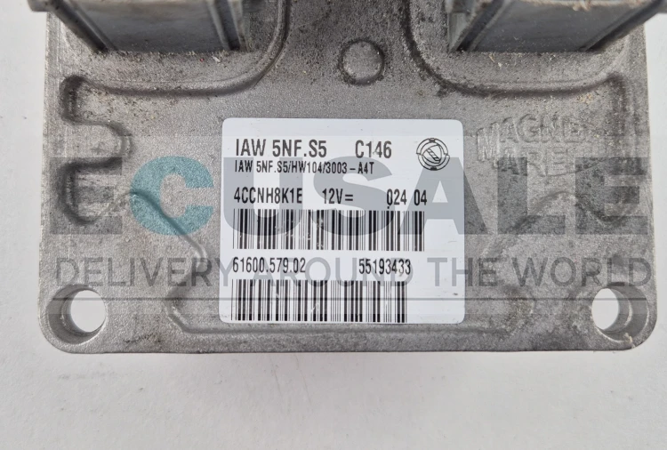 55193433 IAW5NF.S5 Centralina do motor Panda 1.2 8V Virgin Plug &amp;amp;amp; Play