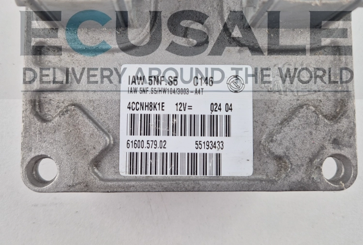 55193433 IAW5NF.S5 Motorsteuergerät Panda 1.2 8V Virgin Plug &amp;amp;amp; Play