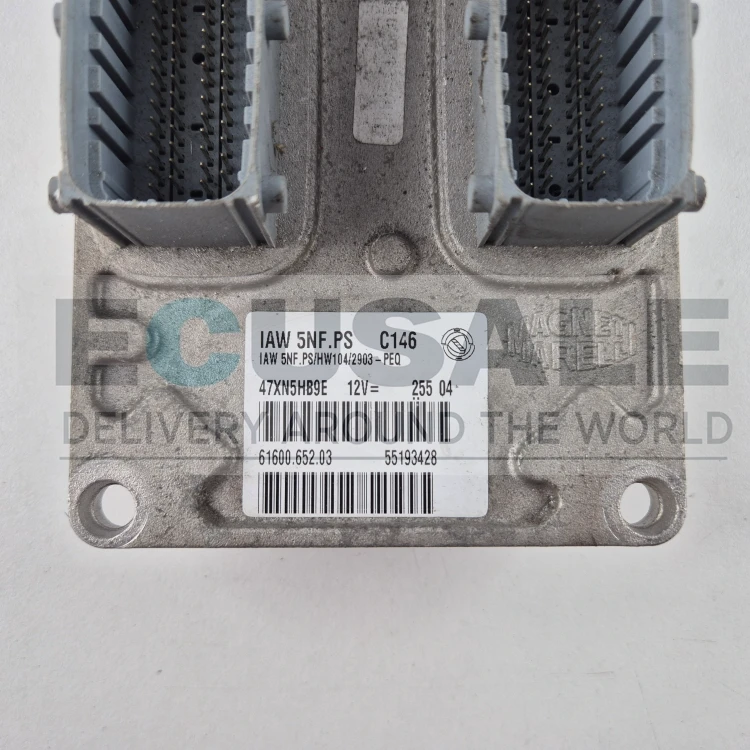 Centralina 55193428 ECU Fiat Punto 1.2 8V Virgin Plug and Play  IAW5NF.PS