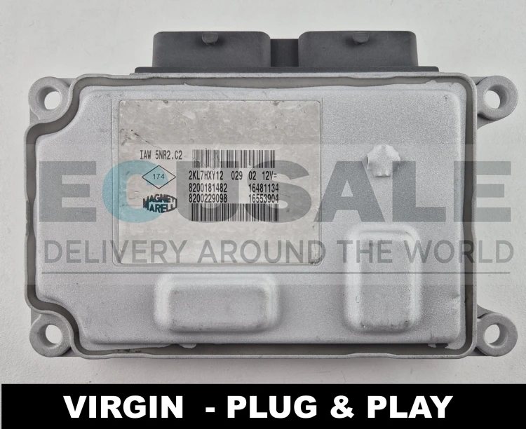8200181482 8200229098 IAW 5NR2.C2 Centralina do motor Renault Clio II 1.2 16V Virgin Plug and Play