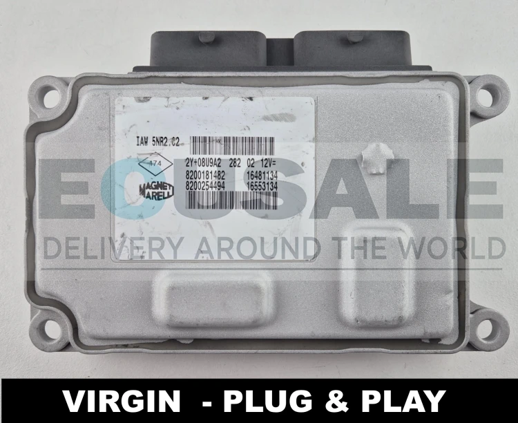 8200254494 8200181482 Centralina do motor Renault Clio II 1.2 16V Virgin