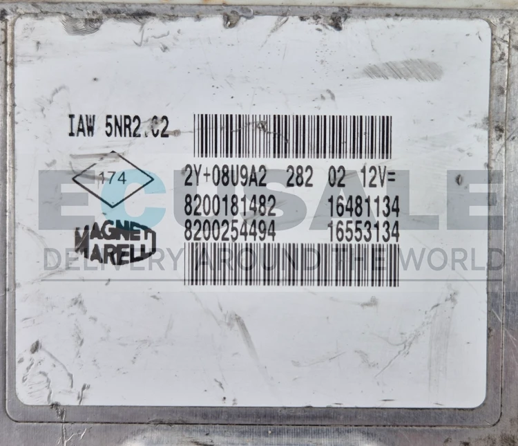 IAW 5NR2.C2 Magneti Marelli Centralina do motor Renault Clio 1.2 Plug and Play