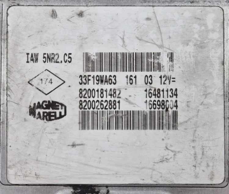 Centralina Renault Kangoo 1.2 16V 8200262881 Magneti Marelli