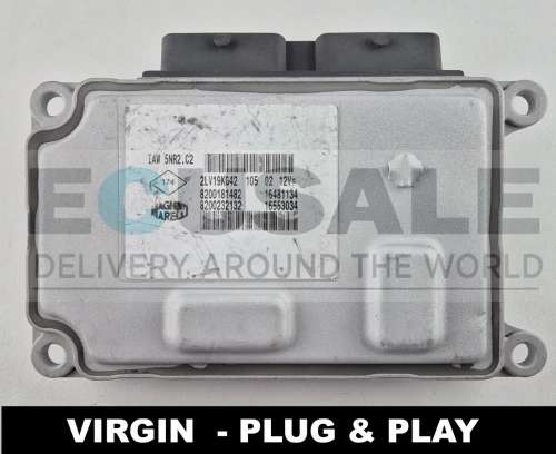 Centralina do motor 8200232132 Magneti Marelli IAW 5NR2.C2 8200181482  Renault Clio 1.2 16V VIRGIN