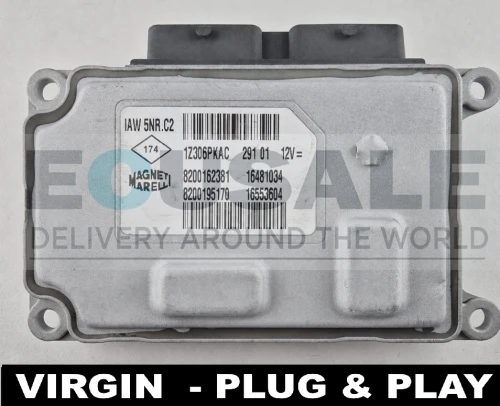 8200162381 centralina do motor Magneti Marelli IAW 5NR.C2 Renault Clio 1.2 16V