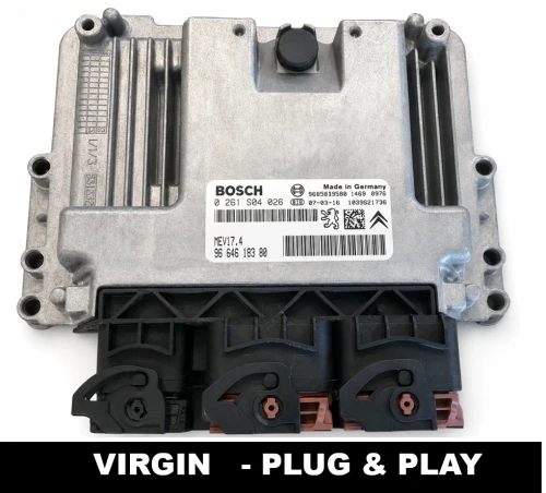 centralina motore Bosch MEV17.4 0261S04026 9664618380 Peugeot 207, 207 CC 1.6 VTi