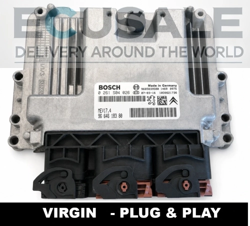 motorsteuergerät Bosch MEV17.4 0261S04026 9664618380 Peugeot 207, 207 CC 1.6 VTi